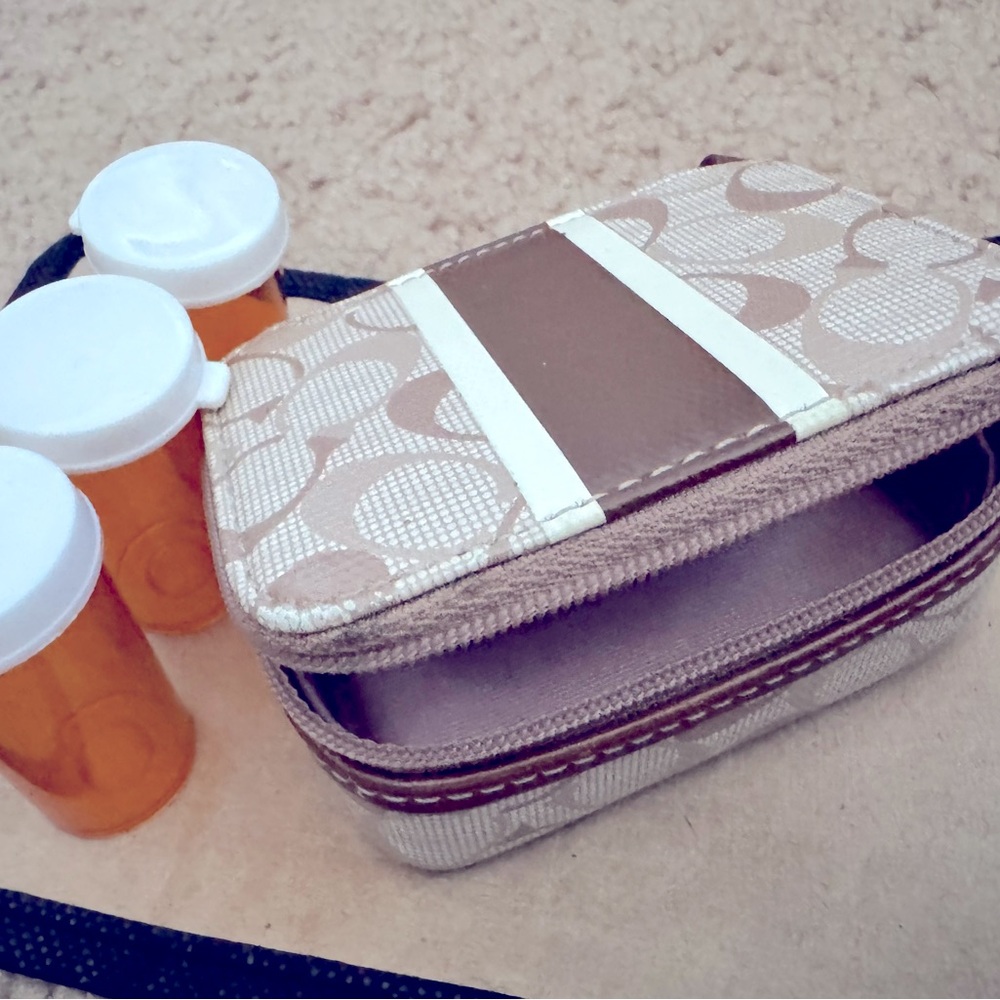 Coach Pill Box